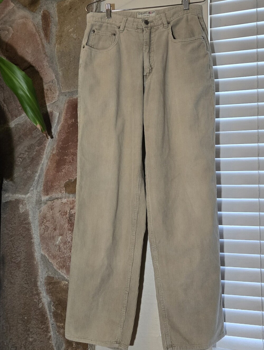 Vintage 90s Skater Baggy Cotton Corduroy Pants